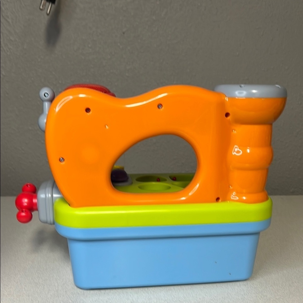 Orange and Red Learning Toy Workbench - Picture 3 of 6